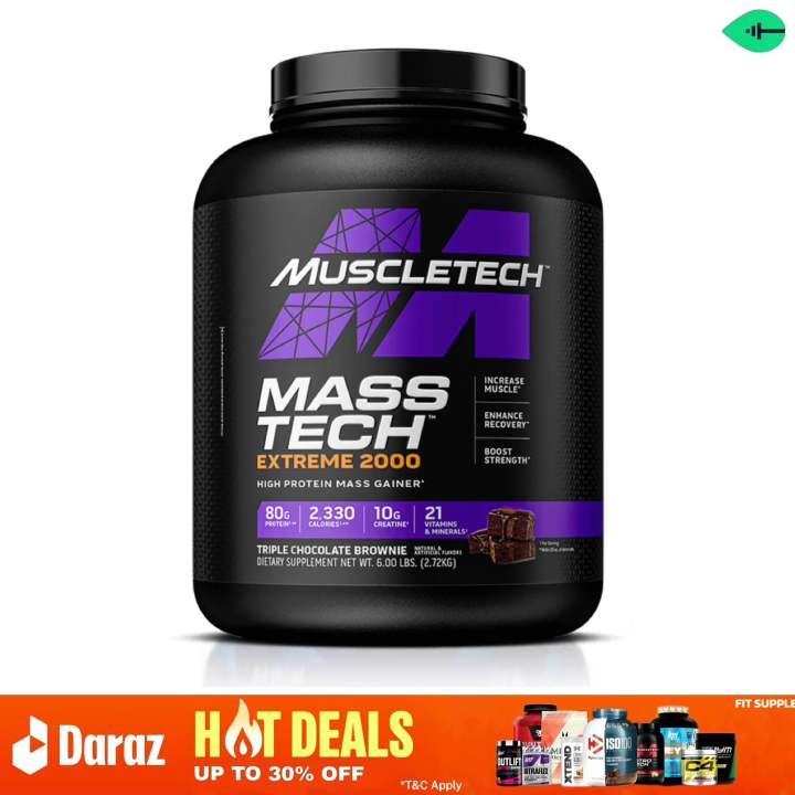 GROW YOUR MUSCLE EXTREME 2000 MILK POWDER 7 LB