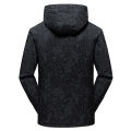2025 Men's Casual Waterproof Windbreaker Jacket Full Zip Up Hooded Shell Outdoor Hiking Coat For Autumn Plus Size.