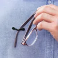 3pcs Badge Storage Rack Magnetic Eyeglass Holder Men Women Stainless Steel Shirt Chest Front Hanger for Sunglass Reading Glasses. 
