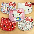 My Melody Sanrio Dinner Plate Hello Kitty Anime Baby Children Kawaii Saucer Tableware Cute Fruit Plates Cartoon Snacks Tray Gift. 