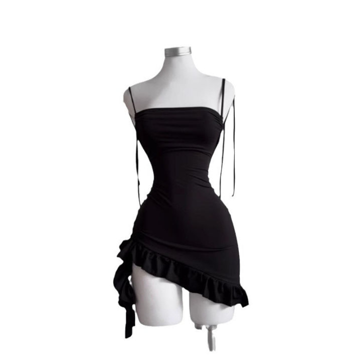 Sleeveless%20Backless%20Ruffles%20Mini%20Dress%20Women%20Summer%20Y2K%20Lace%20Up%20Black%20Bodycon%20Dresses%20Party%20Club%20Streetwear%202025%20New%20Sundress%20-%20Image%206
