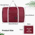 Lightweight Foldable Travel Duffel Bag: Unisex Tote Carry-On Luggage for Weekenders & Overnight Stays.