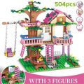Friends City Tree House Summer Holiday Villa Castle Building Blocks Sets Garden Model DIY Toys Kids Girl Boy Child Birthday .