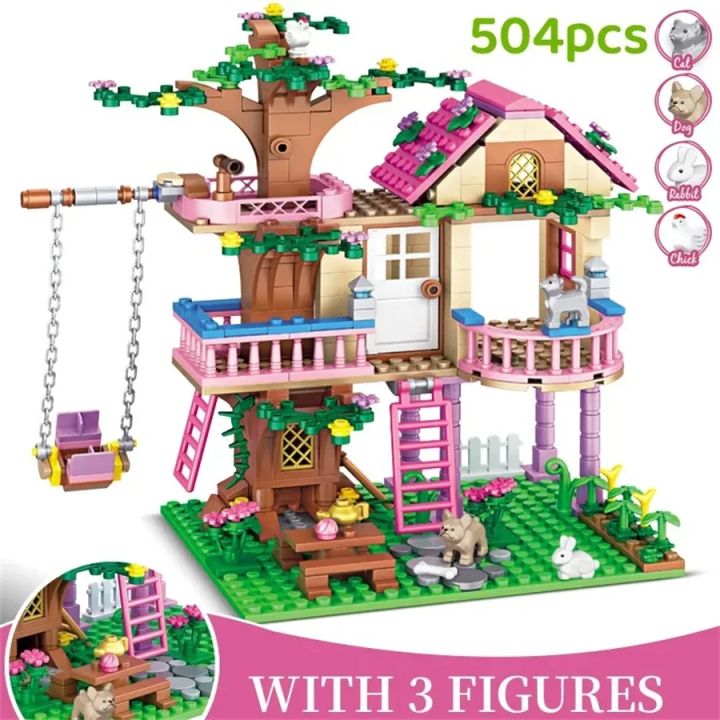 Friends%20City%20Tree%20House%20Summer%20Holiday%20Villa%20Castle%20Building%20Blocks%20Sets%20Garden%20Model%20DIY%20Toys%20Kids%20Girl%20Boy%20Child%20Birthday%20%20-%20Image%207