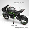 CCA 1:12 Scale Die Cast Motorcycle Model for Kawasaki Ninja H2R,Motorcycle Model, Kids Moto Toy Or Collection, Boyfriend. 