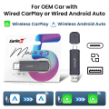 CarlinKit MINI 5 Pro Wireless CarPlay Adapter Plug and Play Android Auto Box USB Dongle for OEM Car WiFi Bluetooth Auto Connect. 