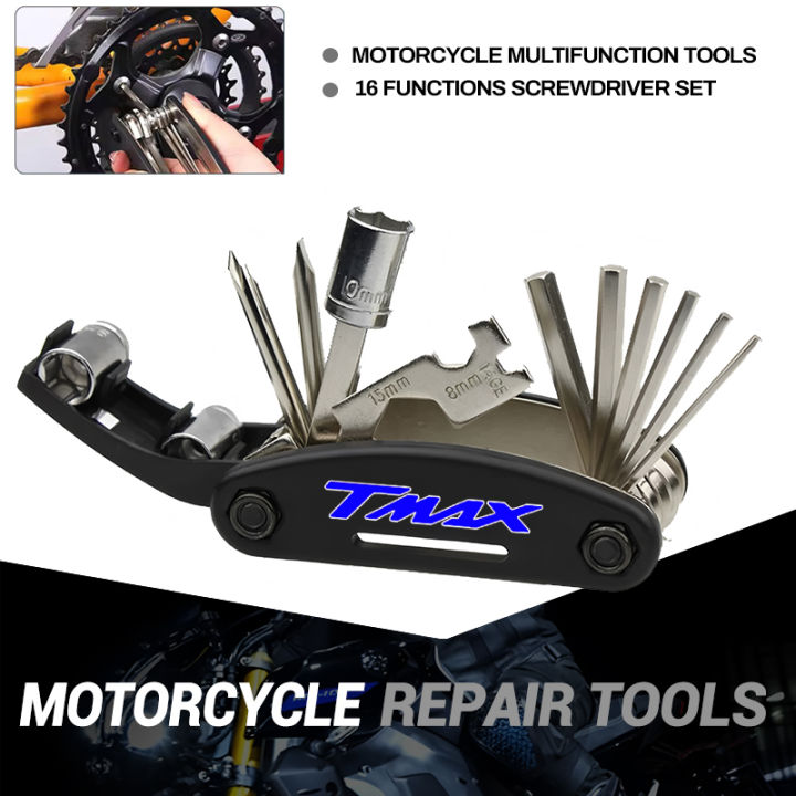 Specchietti Laterali Regolabili CNC Per Yamaha TMAX 530, 500, 560 E T-Max – Coppia, Viti M8/M10, Ampio Campo Visivo