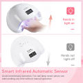 SUN5 UV LED Nail Lamp 48W Nail Dryer For Curing Gel Nail Polish With 4 Timer Automatic Sensor LCD Display Professional Nail Lamp.