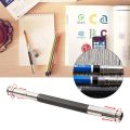 Pencil Extender Adjustable Pencil Extension Stationery Dual-headed Art Write Tool Pencil Extender for Sketch School Office. 