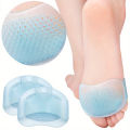 1Pairs Silicone Metatarsal Pads for Arch Support & Pain Relief - Ideal for Running, Hand Wash Only, Foot Arch Support.