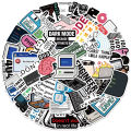 10/30/50pcs Funny Programming Stickers Java Cloud Language Internet Decals DIY Skateboard Luggage Phone Waterproof Sticker Packs. 