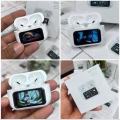 Airpods Pro 2 With Display ANC, ENC, Volume Control, Gaming Mode Wireless Earbuds - Airpods - Airdots - Airbuds - Earbods - Bluetooth Earbuds. 