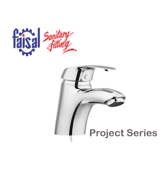 Faisal Project Single Lever Basin Mixer Hot & Cold