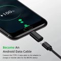 Micro USB To Type C Android Phone Adapters OTG Converter USB C Male To Micro Female Connectors for IPhone Tablet Xiaomi Huawei. 