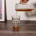 Acrylic Olive Oil can Transparent Jug Bottle Dispenser with Handle & Clear Lid (500 ml). 