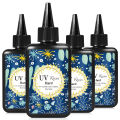100g UV Resin Clear,random molds 5pcs Hard,Upgraded Crystal Clear Epoxy Resin Up Premixed UV Cure Resin for Craft Jewelry Making. 