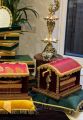 Wedding customized handmade Palki shahi chithi box set beautiful handmade customized work indian style Date fix box. 