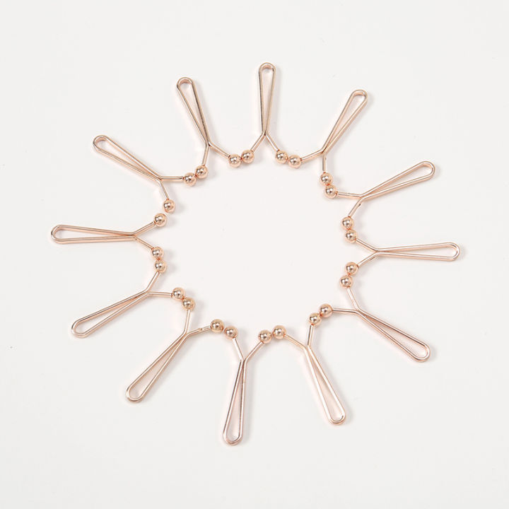 Wholesale 12pcs/Bag Scarf Clip Brooch Pins Solid Color Decorated Accessories For Women U-Shaped Hijab Scarf Pins Clip 2.3*1.5cm