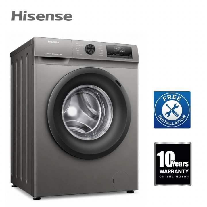 Hisens%208%20Kg%20Inverter%20Motor%20Front%20Load%20Washing%20Machine%20WFQP8014EVMT%20-%20Image%202