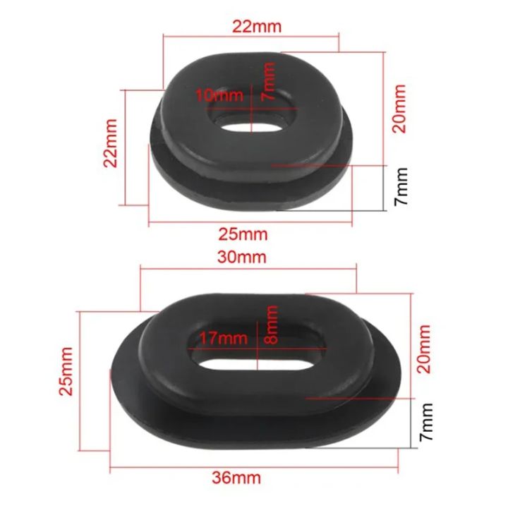 6x%20Motorcycle%20Side%20Fairing%20Cover%20Grommet%20Set%20Rubber%20For%20Honda%20CB/CL/SL/XL100%20CB/CT/XL125%20CB200%20500%20CB750K%20CB750F%20CB550F%20-%20Image%206