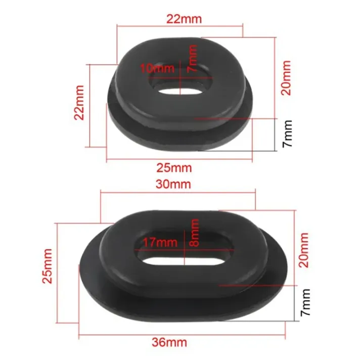6x%20Motorcycle%20Side%20Fairing%20Cover%20Grommet%20Set%20Rubber%20For%20Honda%20CB/CL/SL/XL100%20CB/CT/XL125%20CB200%20500%20CB750K%20CB750F%20CB550F%20-%20Image%206
