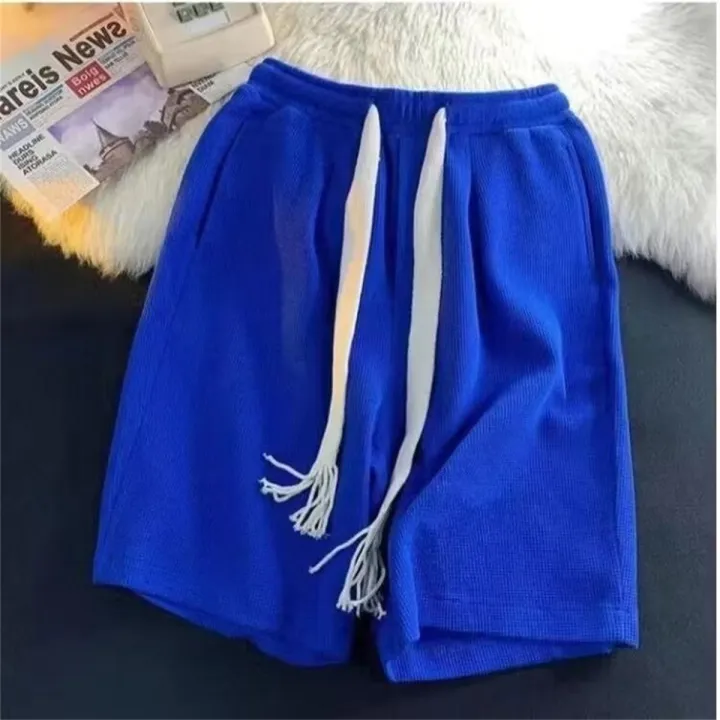 Solid%20Breathable%20Shorts%20Summer%20Men's%20Fashion%20Trendy%20Brand%20Lightweight%20Drawstring%20Basketball%20Sports%20Fitness%20Large%20Middle%20Pants%20-%20Image%205