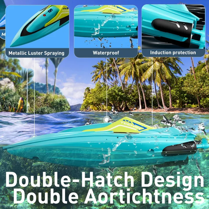 S5%202.4G%20RC%20Boat%20Waterproof%20Dual%20Motor%20High%20Speed%20Racing%20Speedboat%20Model%20Electric%20Radio%20Control%20Outdoor%20Boat%20Summer%20Water%20Pool%20To%20-%20Image%202