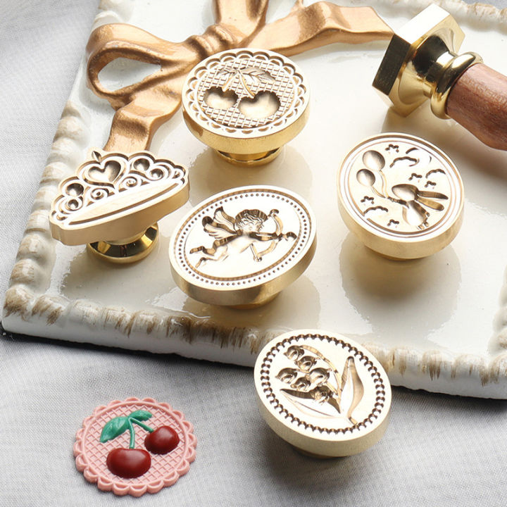 Vintage Wax Seal Stamp metal Seal head handle wax seal diy wax stamp letter craft writing