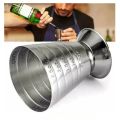 1pc Bar Cocktail Glass Mixed Drink Measure Cup 75ml Stainless Steel Cocktail Shaker 3in1 Measure Jigger Bar Party Accessories.