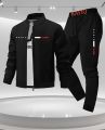 TRENDY FASHION WINTER ELLEGANT  ZIPPER TRACKSUIT PRINTED T SHIRT AND TROUSER NEW ARRIVALS  GYM SPORTS OUTDOORS CASUAL WEAR T SHIRT TRACK SUIT FOR MEN AT 3 BRO GARMENTS/WINTER ZIPPER TRACKSUIT FOR MEN/WINTER CLOTHES FOR MEN/OUTFIT FOR MEN. 