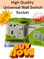 8 pin Multi All Rounder Combined Socket with Switch 15A. 