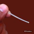 plastic wire 2mm, single crystal white wire , for diy craft making projects. 