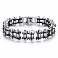 Stainless Steel Biker Chain Bracelet Mens Bracelet Link Chain Motorcycle Bicycle Style Bracelets Fashion Punk Bangles Jewelry. 