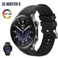 JS WATCH X 1.43inch AMOLED Display Smart Watch NFC Bluetooth Calling, Automatic Heart Rate Monitoring With FITCLOUDPRO APP. 
