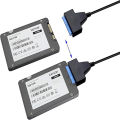 2.0 OTG with USB 2.0 to SATA Adapter, Supporting 2.5-Inch External Hard Drives, Solid-State Drives, Hard Drive Adapter Cables.