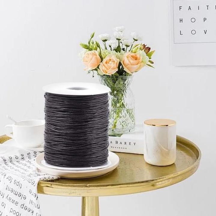 1.5MM%20Dark%20Brown%20Cord%20Smooth%20Waxed%20Cotton%20Thread%20Soft%20Round%20Bracelet%20String%20Beading%20Cords%20Bulk%20Rolls%20with%20Spool%20for%20Sewing%20-%20Image%203