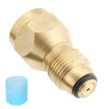  Tank Refill Adapter Gas Cylinder Canister Filler Coupler Brass Accessories,Outdoor Gas Cylinder Adapter,Gas equipment. 