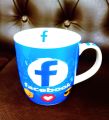 Youtube mug,facebook mug,watsap mug and tik tok logo mug  of Ceramic. 