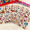 Hot Sale Hello Kitty & My Melody 3D Bubble Stickers - Random Cute Cartoon Reward Decals for  DIY Decor Scrapbook Phone Case. 