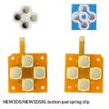 [E] 1Pcs D-Pad Dome Snap PCB Board Buttons Conductive FIlm For New 3DS / New 3DS XL Controller Key ABXY Button PCB Board Sticker. 