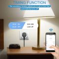 Tuya WIFI Smart Socket EU 16A/20A Wifi/Zigbee Smart Plug With Power Monitoring Smart HomeVoice Control Support  Home Alexa. 