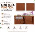 Short Wallet For Men PU Leather Card Holder Coin Pocket Fashion Mens Purse Gift Wallet For Boys. 