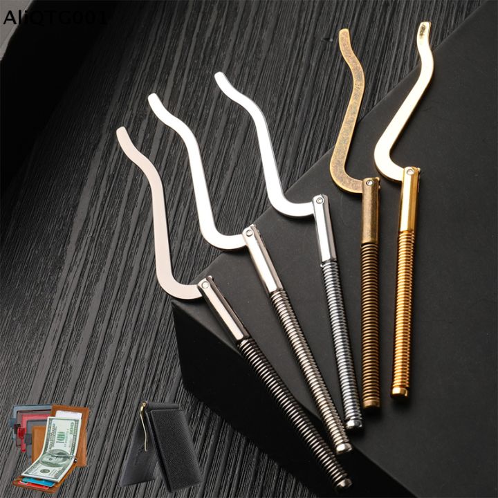 1PC Metal Bifold Money Clip Bar Wallet Replacement Spring Clamp Cash ...