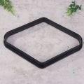 【M】Reusable 9-Ball Pool Rack, Durable Plastic Triangle Frame for Pool Table Ball Organization, Billiard Accessory for Black 8. 