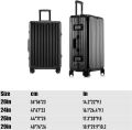 Aluminum Frame Trolley bag Password Box Boarding Suitcase Portable Suitcase Metal Suitcase Travel Suitcase (Color : E, Size : 20in). 
