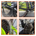 PINMOAP Bicycle Chain 6/7/8/9/10/11 Mountain Bike Road Bike Variable Speed Chain With Magic Buckle Durable Sturdy Repair Parts. 