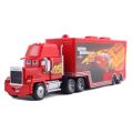 Disney Pixar mack Cars truck Racing 2 3 1 Toy Lightning McQueen Cruz Ramirez diecast Metal trailer Model lorry Children kid Gift. 