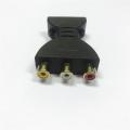 HD 1080P HDMI-compatible To RCA AV Composite Adapter Converter HDTV2AV Audio Video Cable HDTV To Red White Yellow For HD TV Box. 