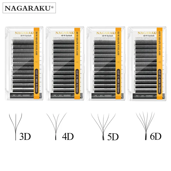 NAGARAKU%20Automatic%20Flowering%20W%20Shape%20%20Bloom%203D%204D%205D%206D%20Premade%20Fans%20Eyelash%20%20Natural%20Soft%20Light%20Full%20Dense%20-%20Image%202