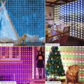 LED String Light Bluetooth Tuya WiFi Connection  Birthday Party Garland Decor Fairy Light Curtain Light For Outdoor. 